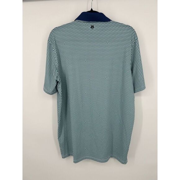 Greyson Volcano Diaries Geometric Polo Shirt Men's Medium - Picture 4 of 4